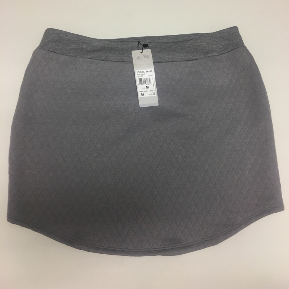 Adidas gray quilted Skirt size M